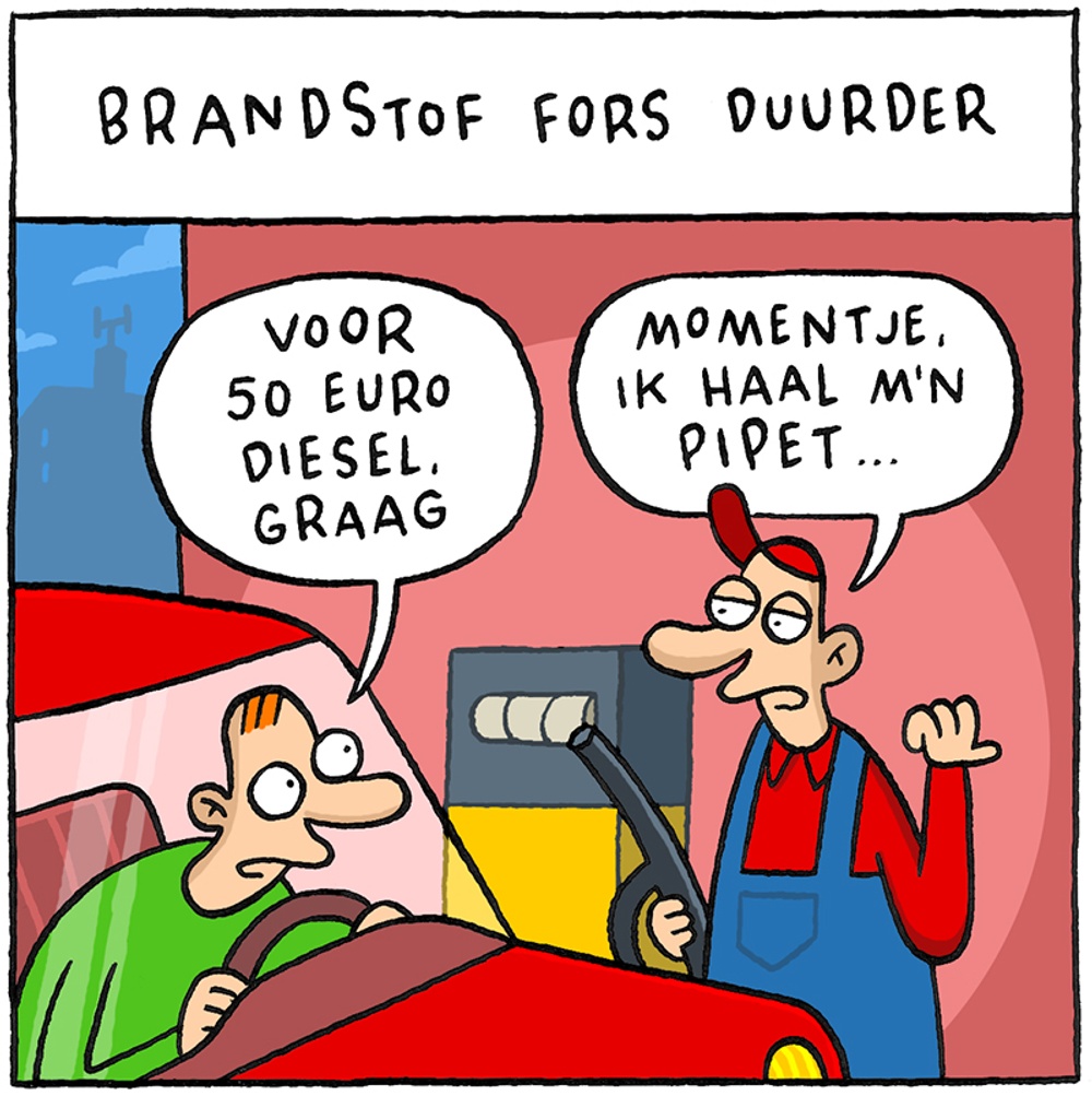 Brandstof fors duurder
